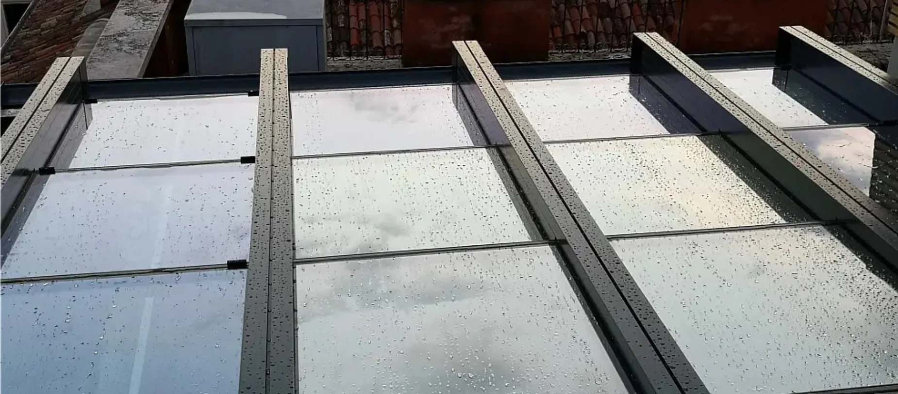 Cam tavan sistemi uygulaması