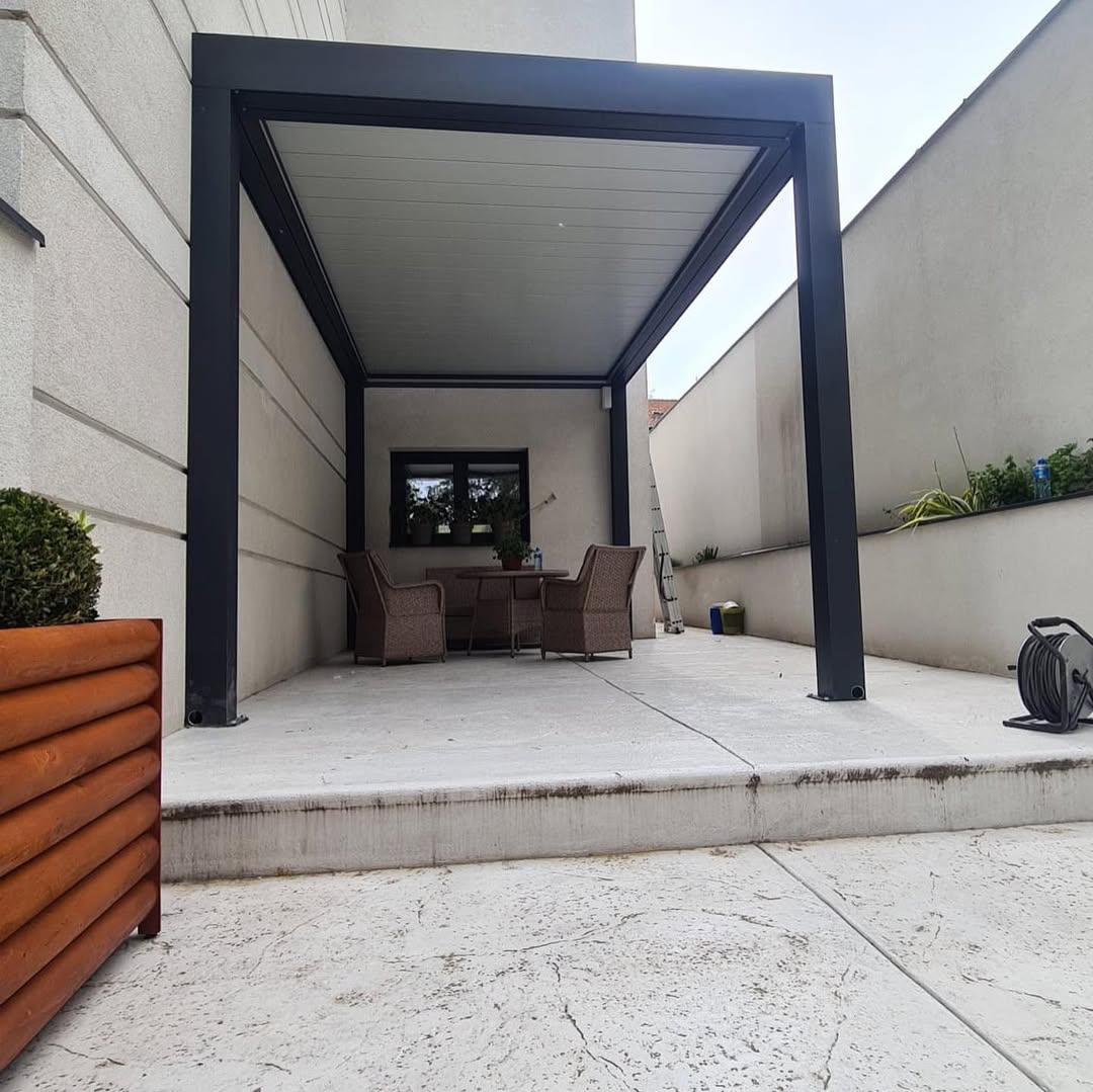 Bioclimatic Pergola uygulaması — SKY Grup