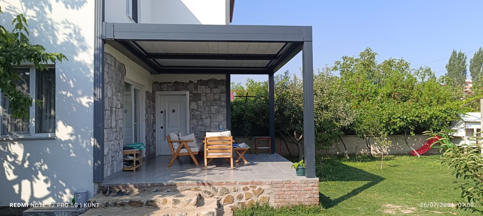 Bioclimatic Pergola uygulaması — SKY Grup