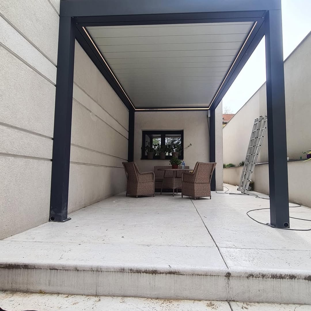 Bioclimatic Pergola uygulaması — SKY Grup